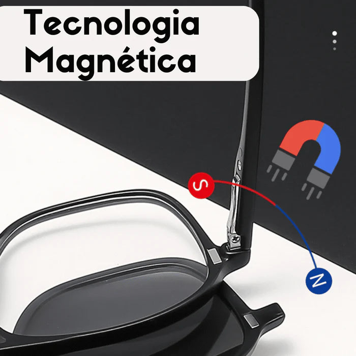 Óculos de sol poralizado multicor 6 em 1 + Estojo de Brinde